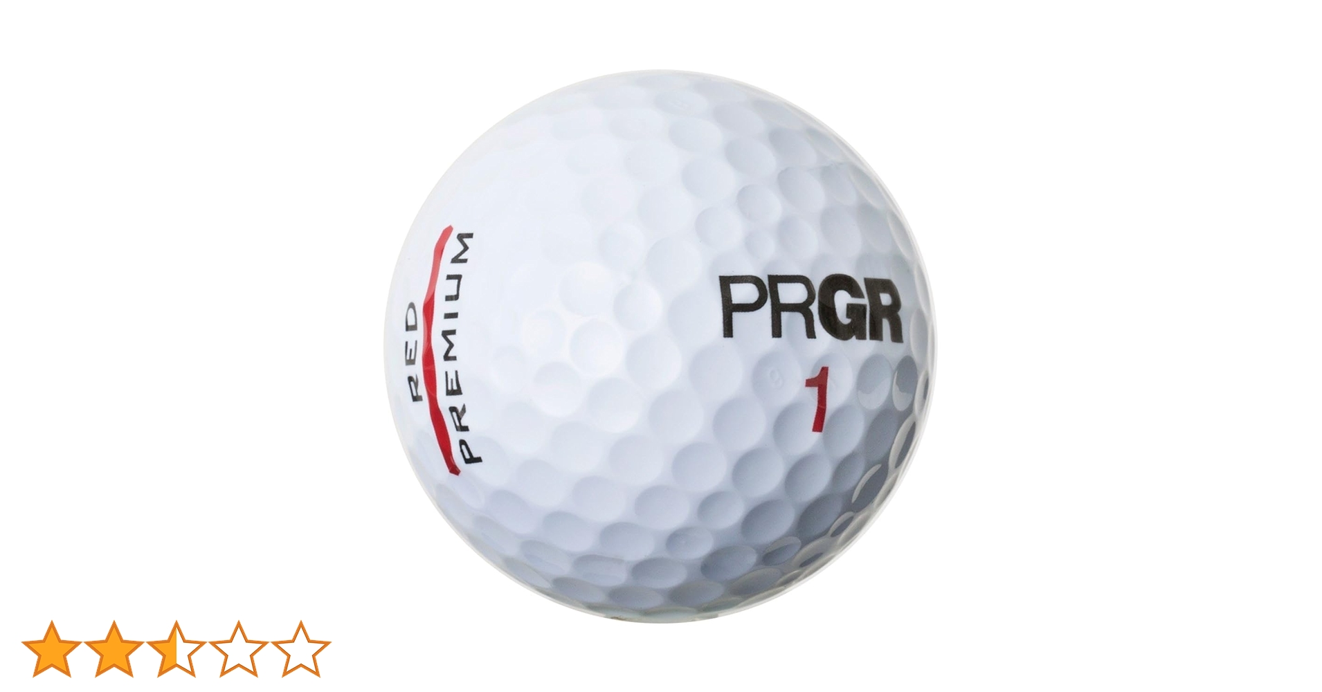 Amazon.co.jp: PRGR(プロギア) ゴルフボール RED PREMIUM 6個