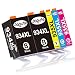 Produktbild Jagute 934 935 Patronen Kompatibel für HP 934 935XL Multipack druckerpatronen Ersatz für HP Officejet Pro 6230 6800 6820 6830 6812 6815 6835 Drucker(2Schwarz,1Cyan,1Magenta,1Gelb)