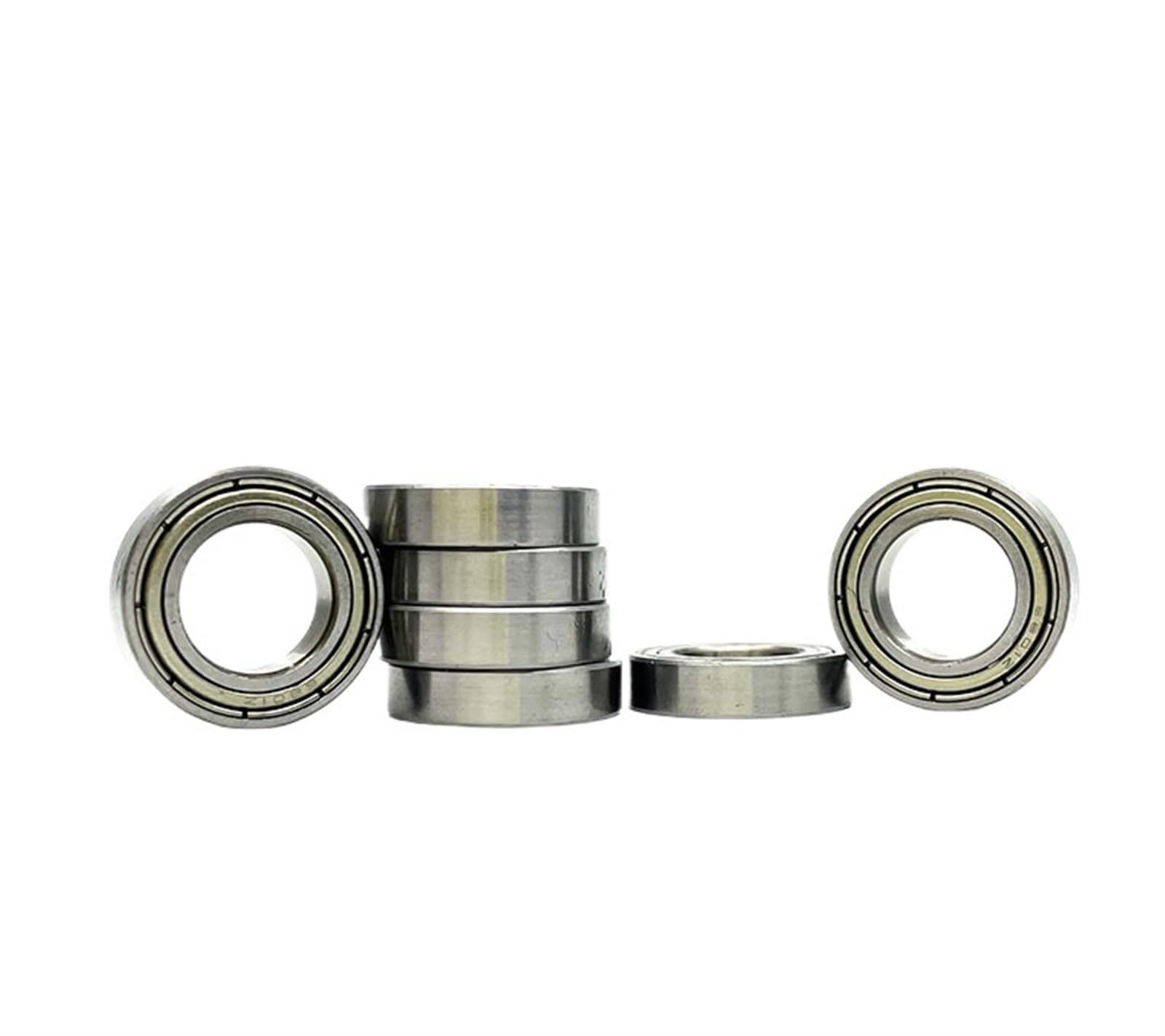 Roulement 6802ZZ 15x24x5mm en acier chromé pour outillage de précision - Lot de 10 pièces