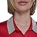 KARL LAGERFELD Paris Women's Button Down, Admiral Red, Large
