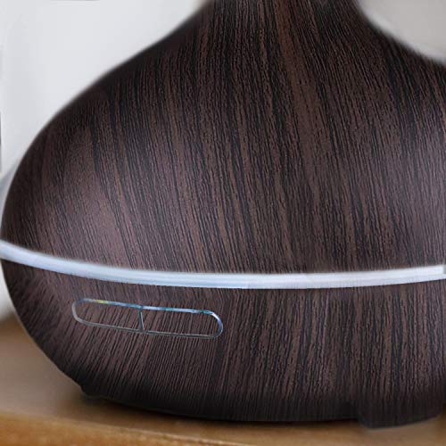 Cool Mist Humidifiers - Essential Oil Diffusers With 7 Lighting Options - Auto Shut Off Humidifiers For Bedroom, Home & Office #TOP6