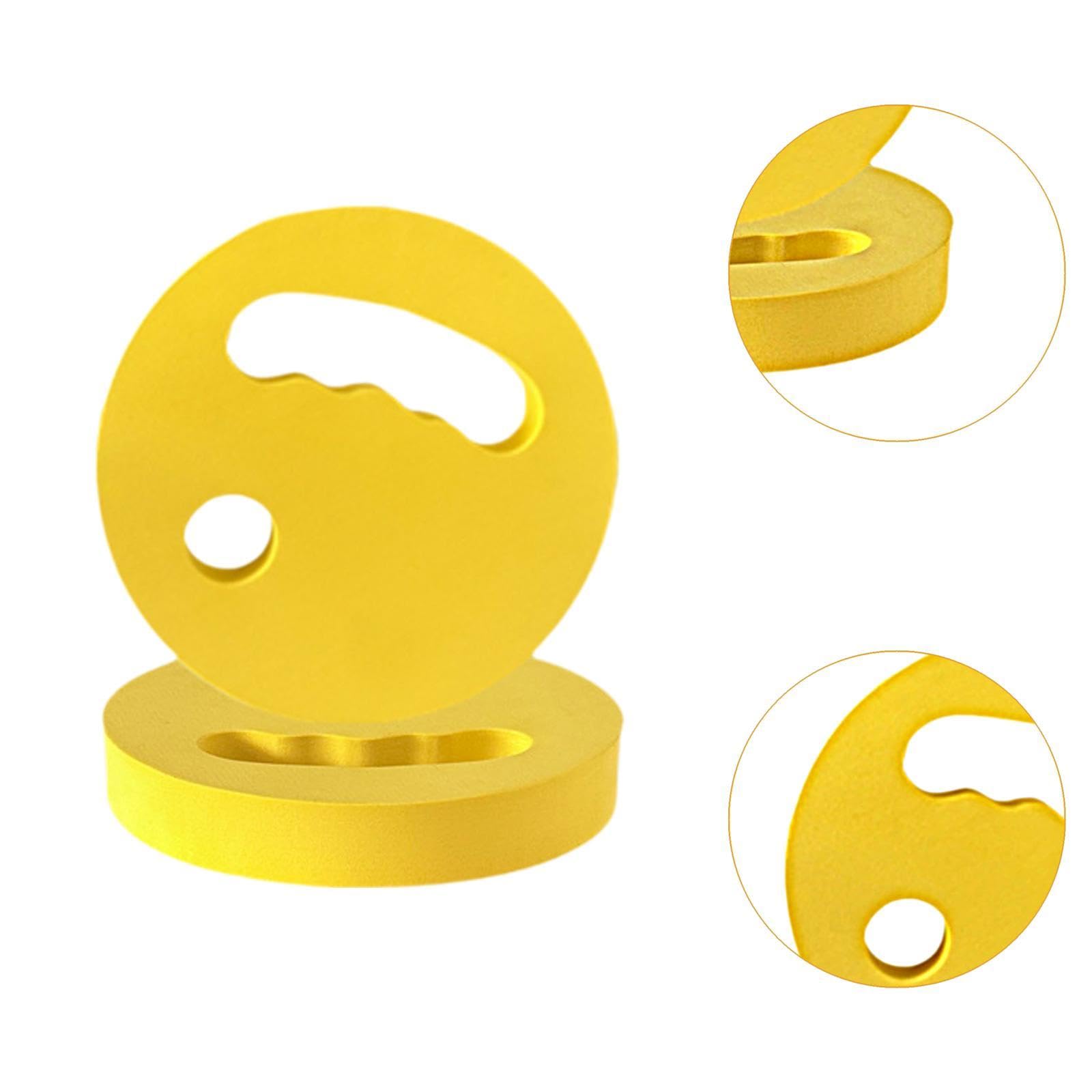 kowaku Swimming Hand Float Swim Boards Learn Swim Buoyancy Swimming Kickboard Floating Board for Kids Beginners Boys Girls Fun Toy, Yellow