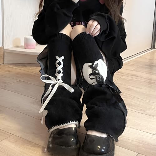 Image of Sexybody Women's Leg Warmers Fashion Knit Warmers Long Socks Cute Y2K Kawaii Japanese Lolita Harajuku Accessories for Girls