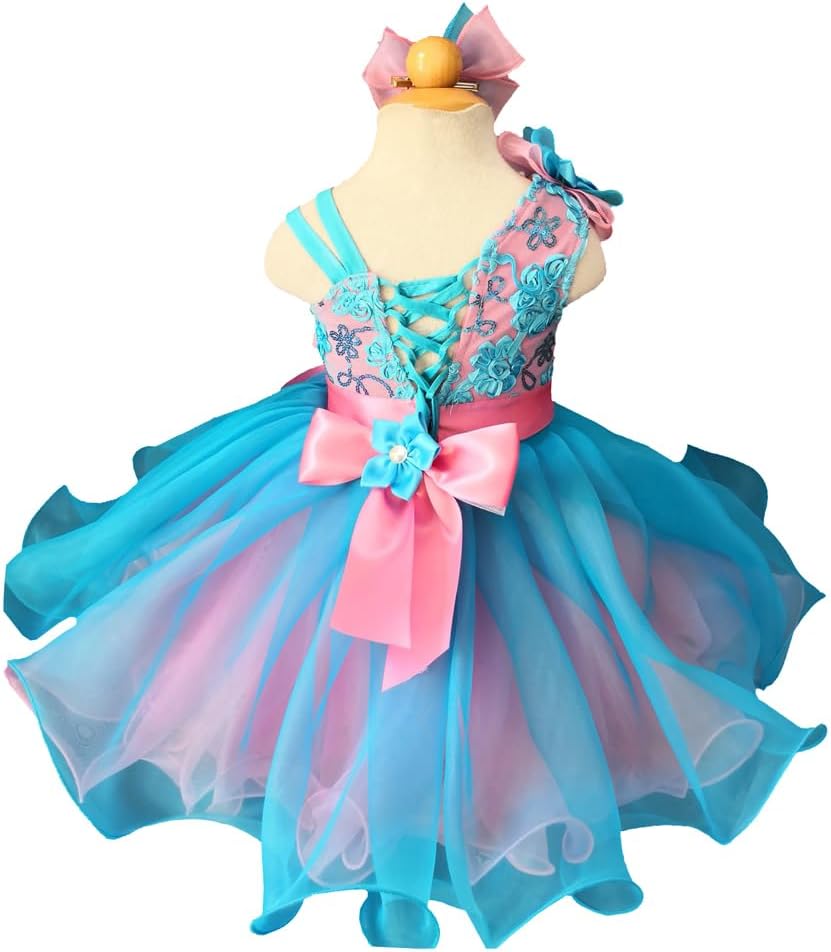 Jenniferwu Pageant Dress Handmade Beaded Dresses Toddler Pageant Princess Dress