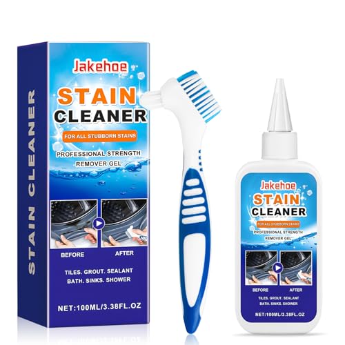 Limpiador de cocina para el hogar, desengrasante, gel quitamanchas con pincel, desengrasante todo en 1, cocina para baño, cocina y juntas de silicona