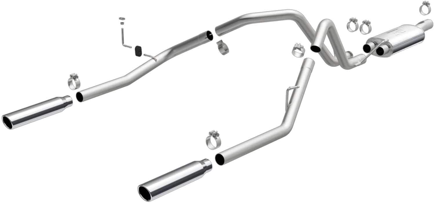 MagnaFlow Performance Exhaust System 15863: Cat-Back, Street Series, Compatible with 2004-2005 Dodge Ram 1500
