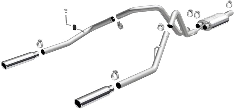 MagnaFlow Performance Exhaust System 15863 Cat-Back, Street Series, Compatible with 2004-2005 Dodge Ram 1500