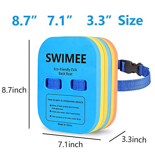 image for EnriQ Back Float Safety Swimming Bubble with Adjustable 3 Layers Swim 