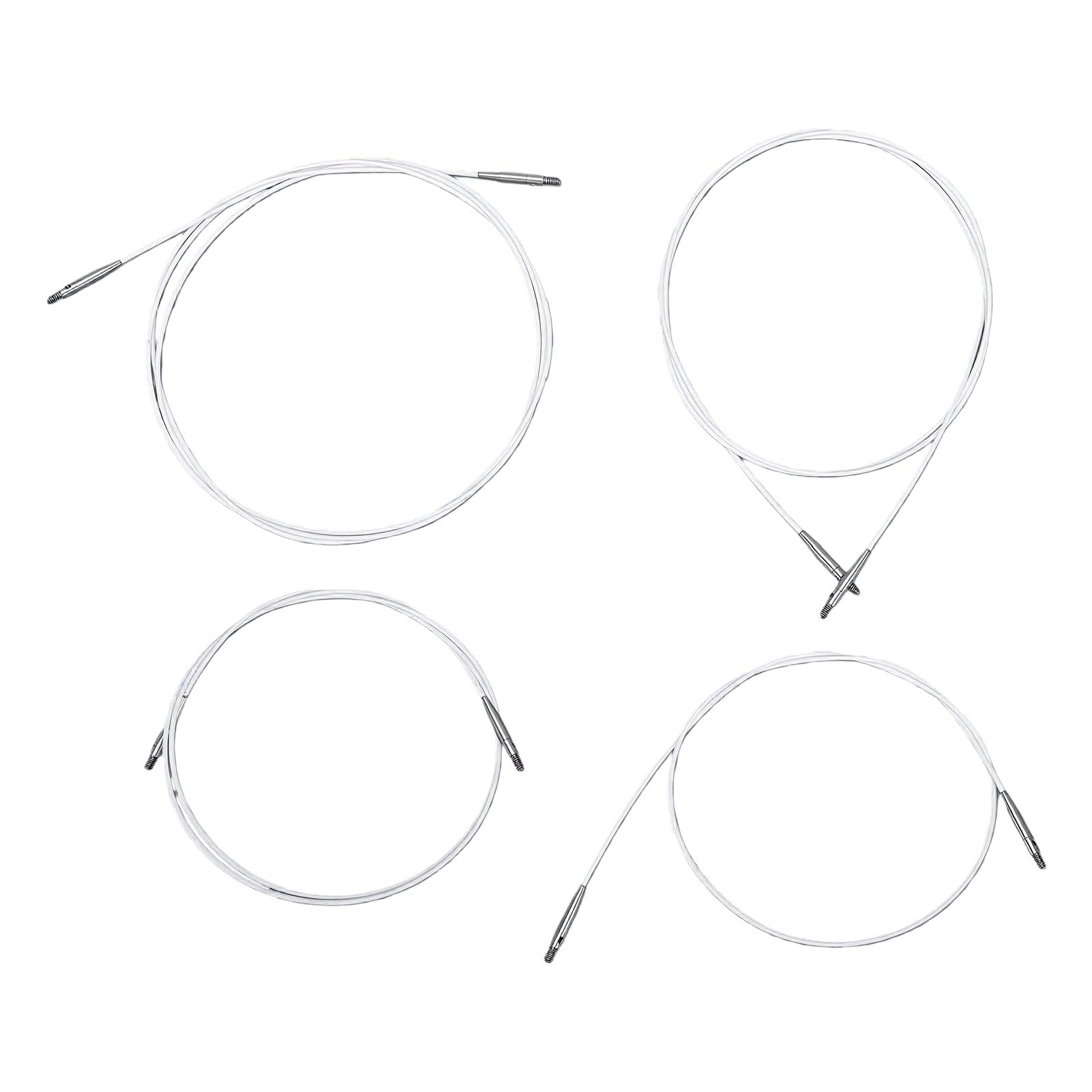 Tnfeeon Zestaw Wymiennych Szydełek, 12 Sztuk Aluminiowych Ergonomic Tych