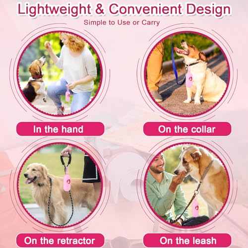 Image of Dog Poop Bags 300 Count, Thick Leak-Proof Scented Dog Waste Bags, Easy Tear & Universal Fit for Small /Medium /Large Dogs (Pink)