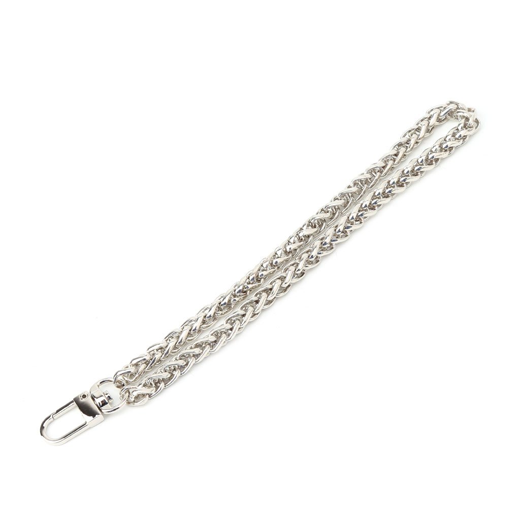 Luofang Silver Replacement Strap Clutch Wristlet Purse Coin Bag Key Chain Accessories