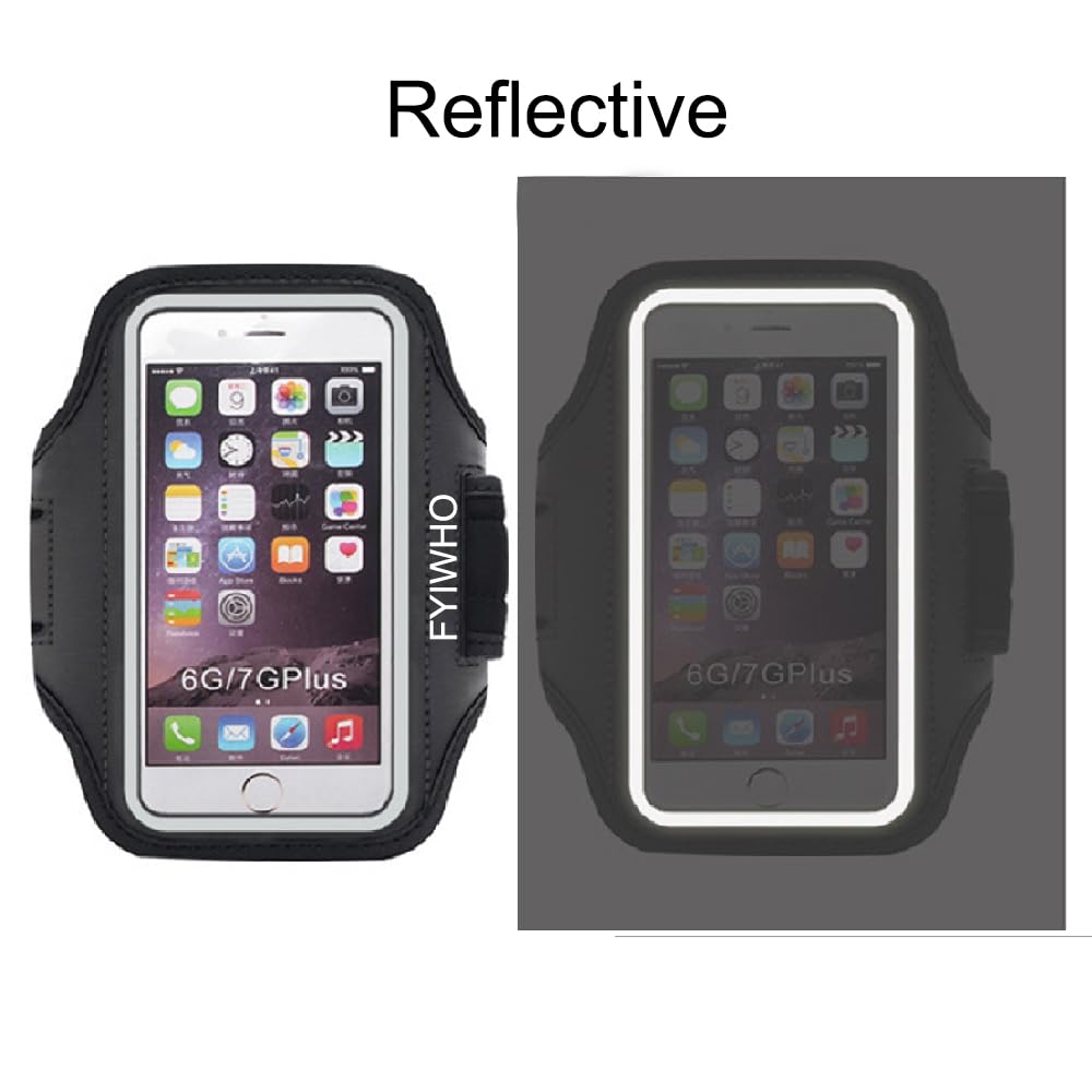 Brazalete Deportivo Universal Para OPPO Find X5/X3/X2 Y Oukitel C36 A C17 | Ajustable 20-40 Cm | Transpirable Y Reflectante