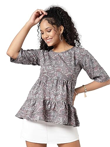 Image of OOMPH! Women's Polyester Regular Fit Shirt