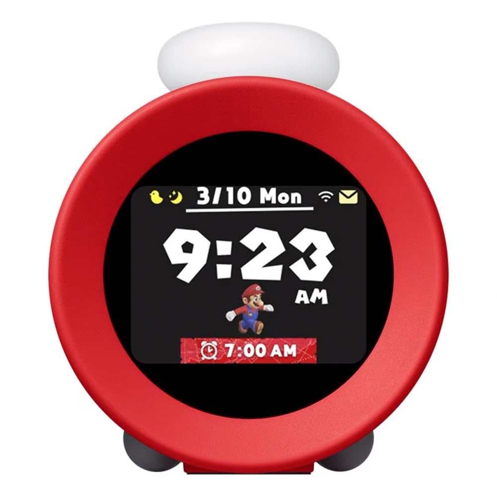 Nintendo Sound Clock: Alarmo – Interactive Alarm Clock with Nintendo Game Sounds