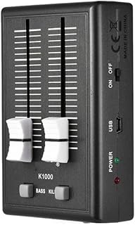 ZZBJ Portable Mini DJ Mixer Controller Stereo Audio Mixers Audio Mixing Console Amplifier (Color : B)
