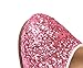 TRIWORIAE-Zapatos de Princesa para Niñas con Lentejuelas Purpurinas para Disfraz Imagen de TRIWORIAE-Zapatos de Princesa para Niñas con Lentejuelas Purpurinas para Disfraz