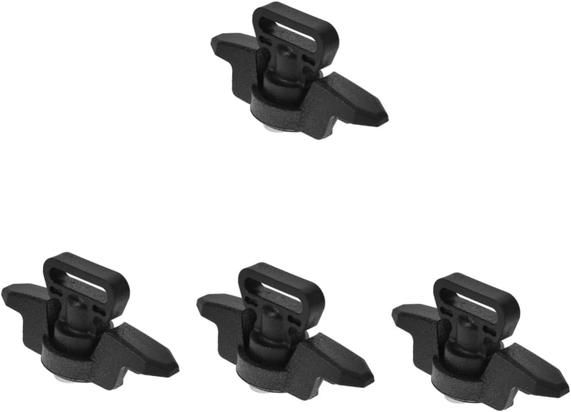 Mikikit Boat Cleat Rope Cleat for Kayak Durable for Boats Weatherproof for Fastening Rope Versatile Replacement