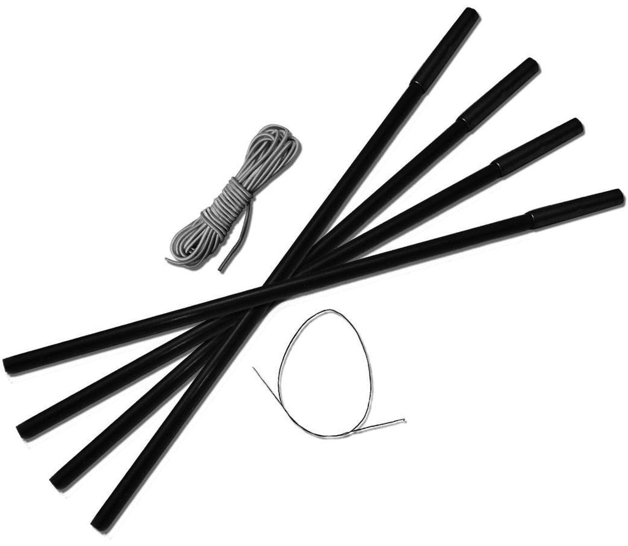 TentSpares - Vango Beta 550XL 2015-2018 Tent Fibreglass Tent Pole Repair Kit, Tent Pole Replacement, Tent Poles, Camping Essentials