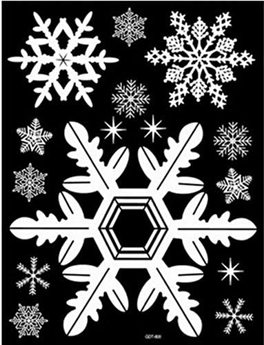 Amazon ウォールステッカー 雪 結晶 雪の花 スノー 雪模様 808 ウォールステッカー オンライン通販