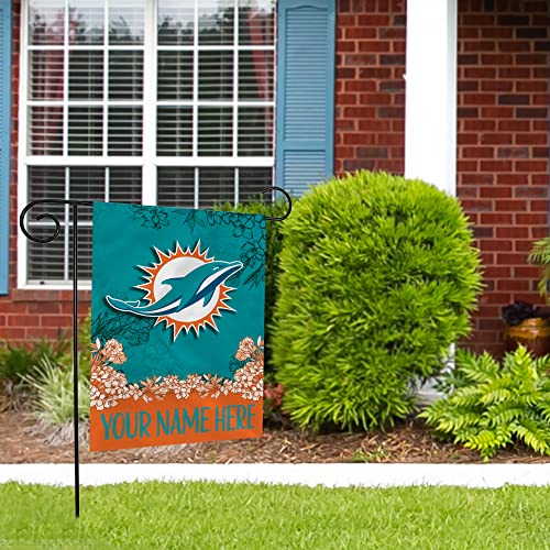 Image of Rico Industries NFL Standard /Primary Personalized 13 inch x 18 inch Double Sided Garden Flag