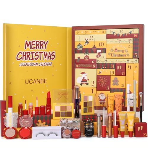 UCANBE Calendario Avvento Make Up 2025, 24 Giorni Calendario dell'Avvento Beauty Bambina Donna, Casella Sorpresa per un...