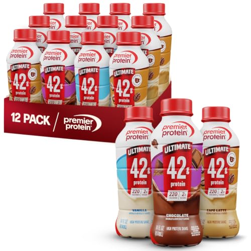 Image of Premier Protein ULTIMATE 42g High Protein Shake, Variety Pack, 12 Pack