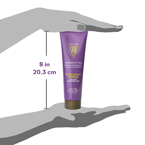 Miniatura 8 de Hayashi System 911 Shampoo 10.1oz & Emergency Pak 8.4oz "Set"