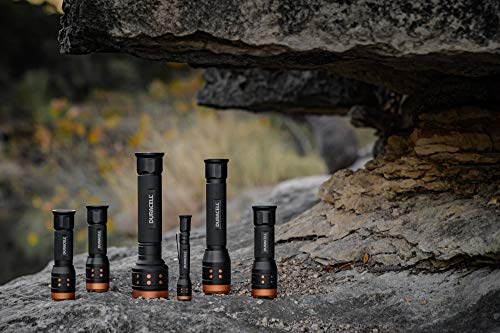 Image of Duracell 1,000 Lumen Aluminum Focusing Flashlight for Everyday Use - Ultra-Light and Easy to Carry Design with 3 Modes and 3-C Batteries Included. Great for In-Door & Out-Door Use