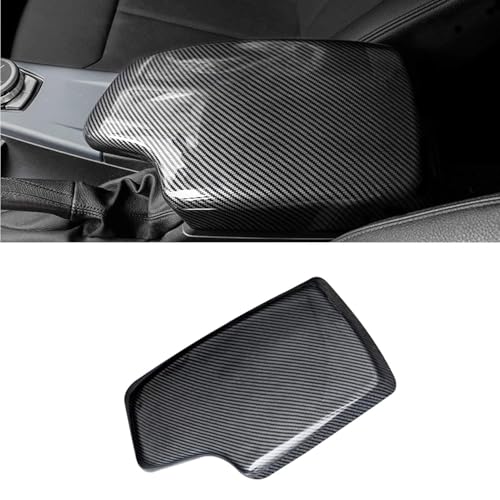 TTCR-II Compatible with BMW 3 Series Center Console Cover 2013-2018, for BMW F30 F31 Center Console Cover 320i 328d 328i 330i 330e 335i 340i 2013-2018 (Snap-on Installation and No Real Carbon Fiber)