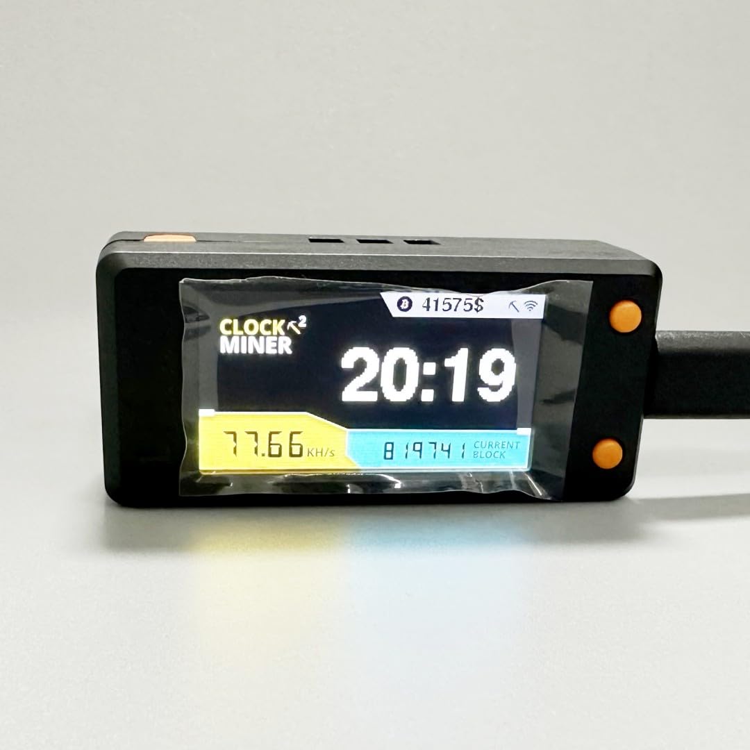 NerdMiner V2 Bitcoin Lottery Solo Miner 78 KH/s BTC Crypto Nerd Miner V2  Pro : Amazon.com.be: Electronics