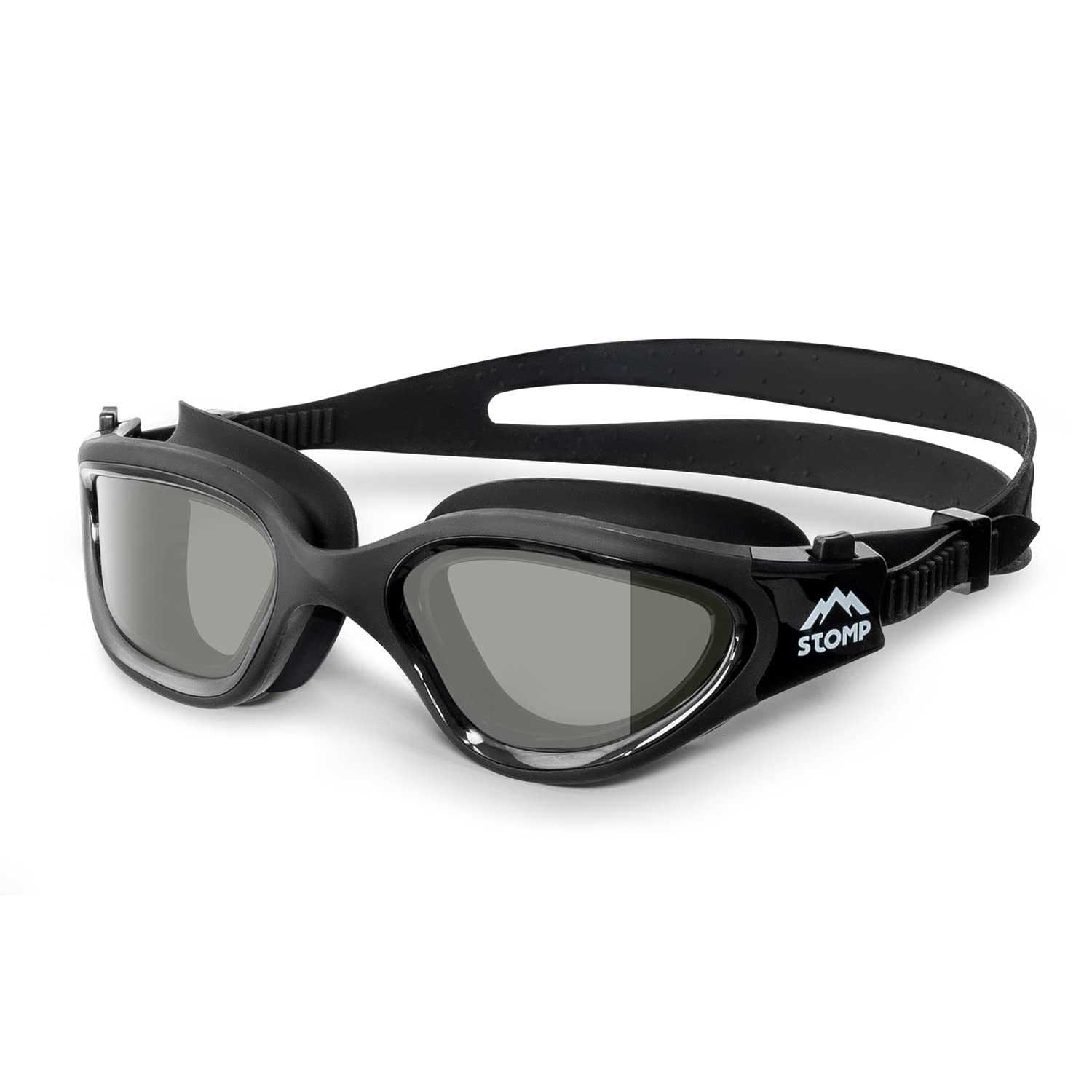 STOMP Gafas de natación polarizadas antivaho para hombres adultos y mujeres
