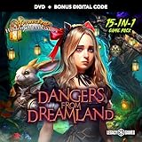 Horror Hidden Object Games for PC: Dangers from Dreamland, 15 Game DVD Pack + Digital Download Codes (PC)