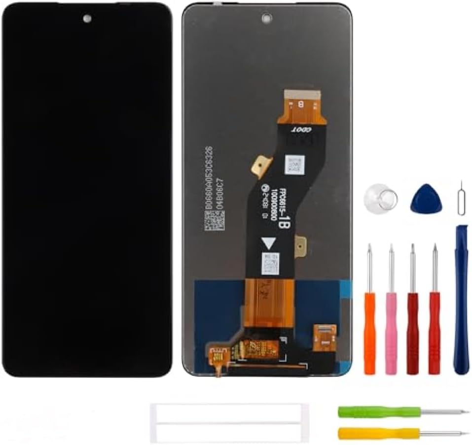 New LCD Display Compatible with Tecno Spark Go 2024 BG6 [6.6"] Touch Screen Digitizer Assembly Replacement + Tools