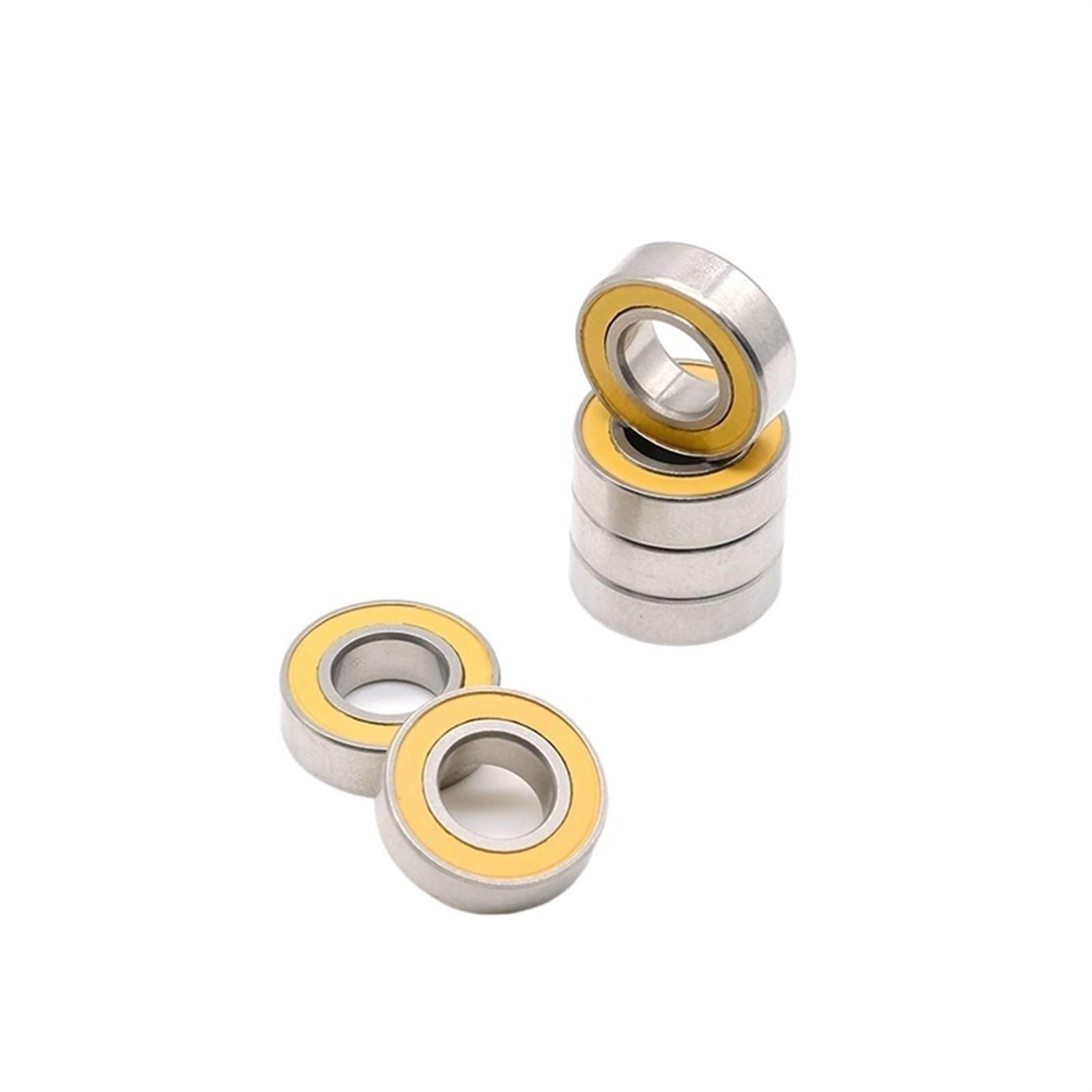 Bimetaliczna tarcza uszczelniająca Mikro łożysko zwykłe 1 szt. S688 2RS CB ABEC-7 Hybrydowe łożyska ceramiczne Przemysł Wrzeciono silnika Hybrydy Łożyska kulkowe