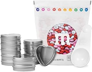 M&M’S Valentine's Day Chocolate Gift Kit, 2lb Red Pink White M&M'S with ...