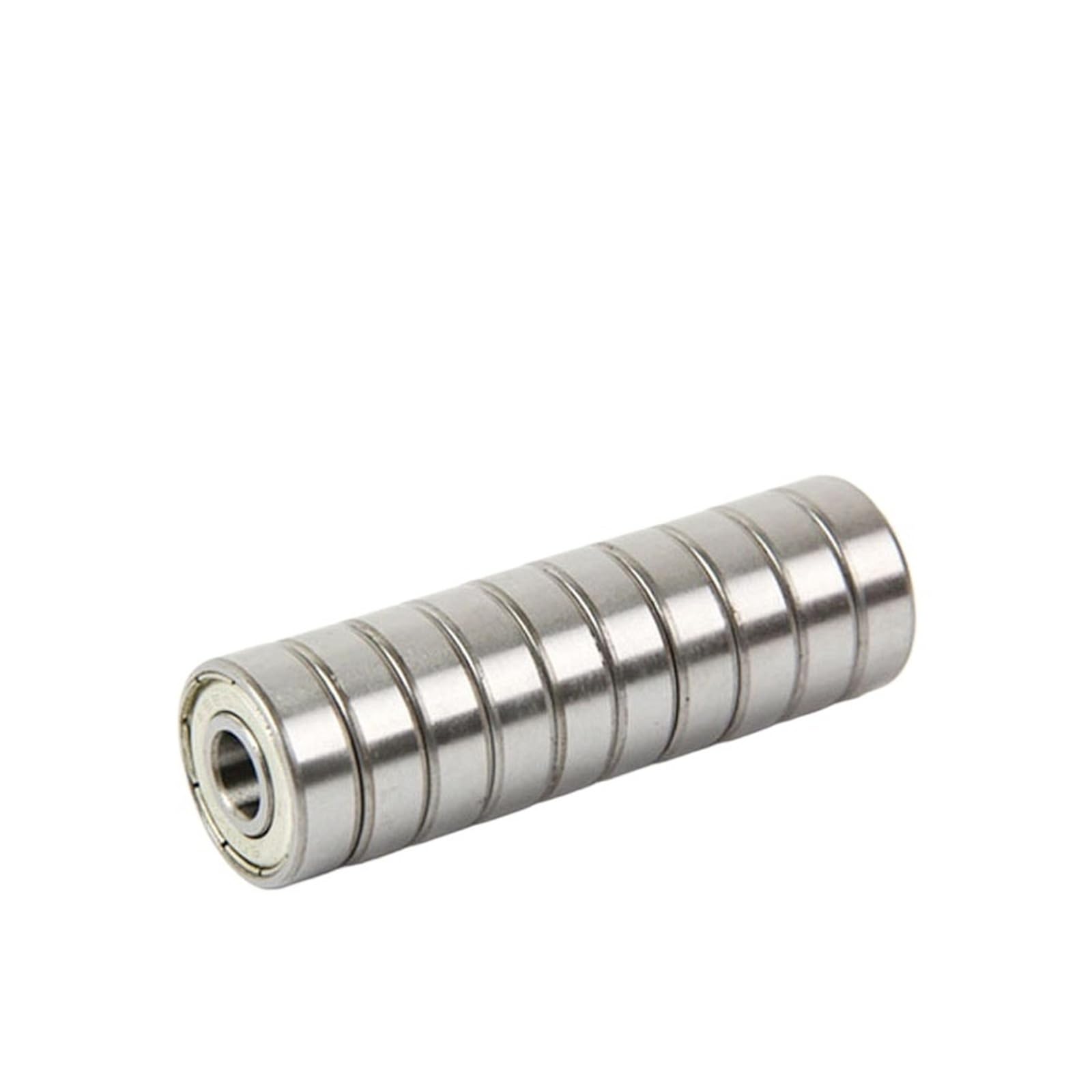 10 szt. ABEC-5 6702ZZ 6702z 6702 ZZ 15 x 21 x 4 mm metalowa uszczelka, ultra cienkie łożyska kulkowe zwykłe (ABEC 5)