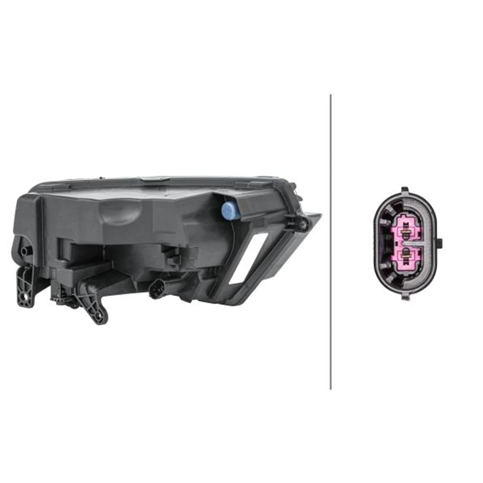 HELLA 1ND 012 999-031 FF/LED-Faro antiniebla ECE - izquierda