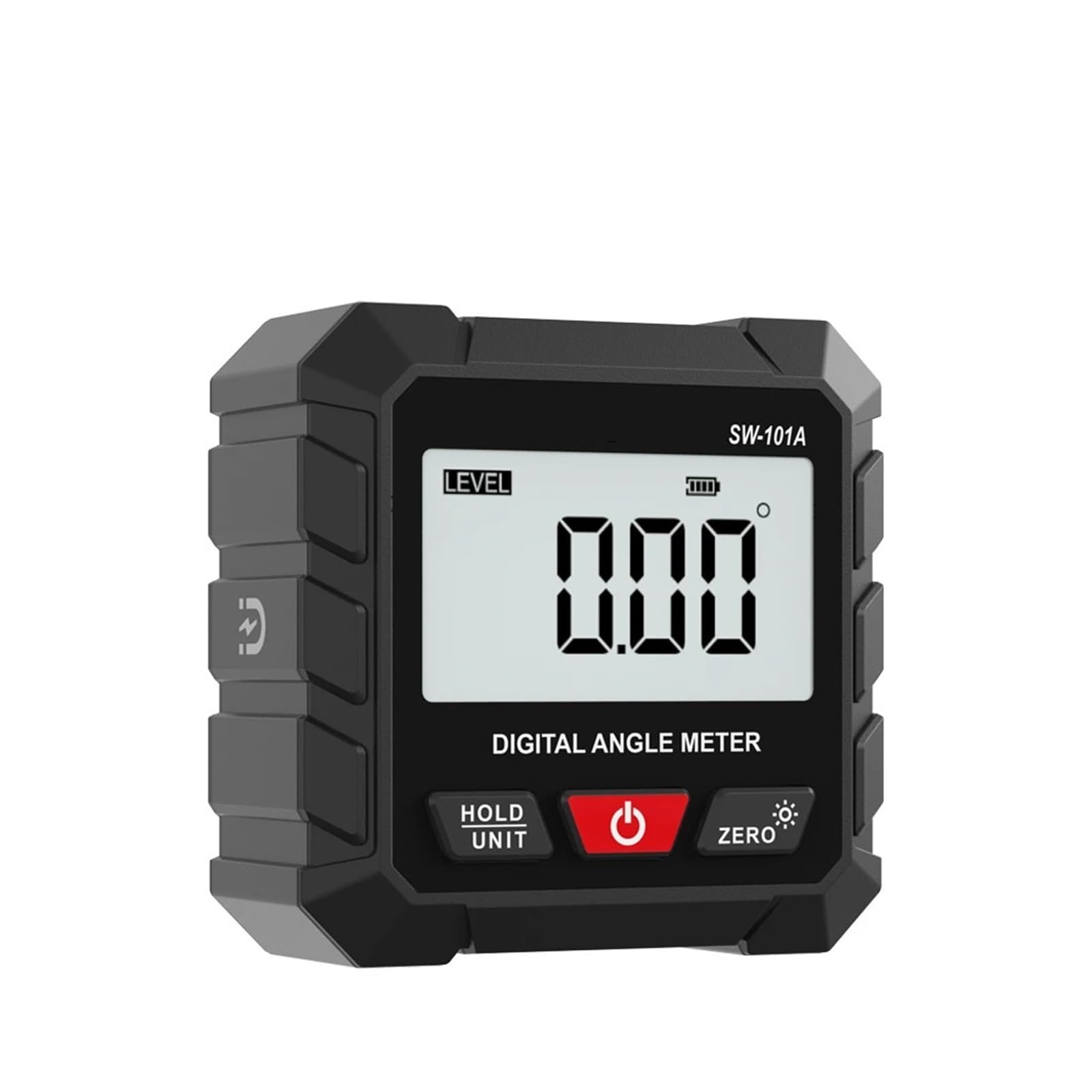 MUHM Medidor de ángulo transportador Digital, clinómetro, inclinómetro, Herramientas de medición de ángulo, Caja de Nivel, medición, goniómetro, inclinación de Pendiente