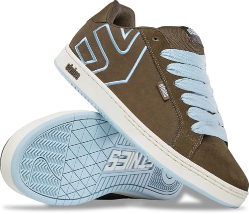 Image of Etnies Fader - Classic Skate Heritage Style with on-Trend Puffy Look, Reinforced Cupsole, Cushioned Fit, Everyday Sneakers