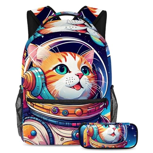Sac à dos scolaire espace pour adolescents parfait pour les cours et les voyages