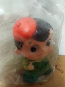 Amazon.co.jp: 紀陽銀行 キヨー坊や 貯金箱 昭和レトロ ソフビ