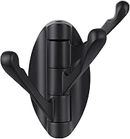 Vista 13 de Angle Simple Gancho giratorio para toallas de oro cepillado, 2 piezas, gancho de baño plegable de metal, soporte para toallas de baño, colgador