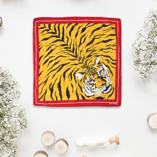 Leopards Print Headscarf Fashionable Women Handkerchief Trendy Headbands for Casual Wear4