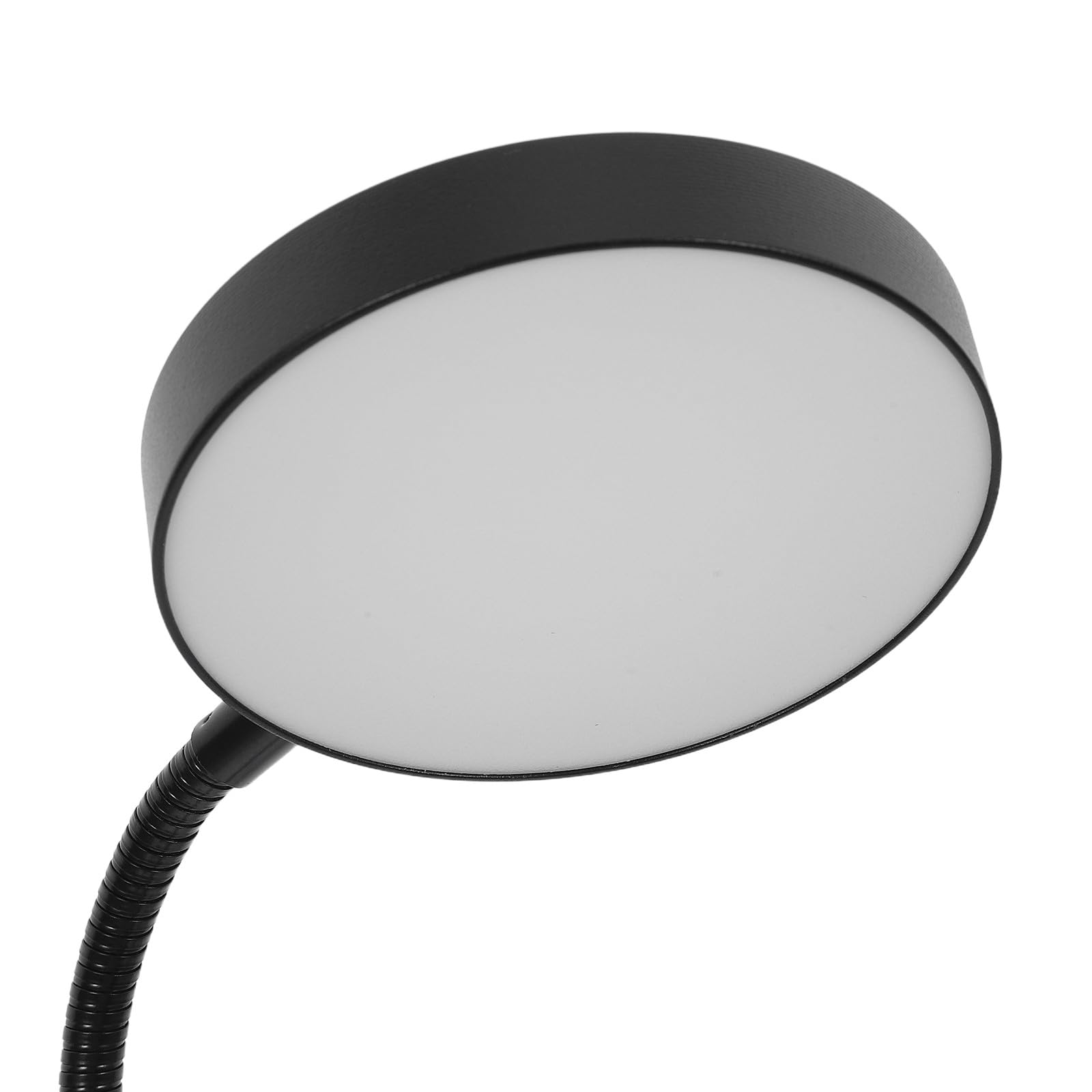 Operitacx Lámpara de lectura con clip para el cuidado de los ojos - 3 modos de luz, 10 niveles de brillo regulables - Lámpara de escritorio con clip de cuello de cisne flexible de 360° para