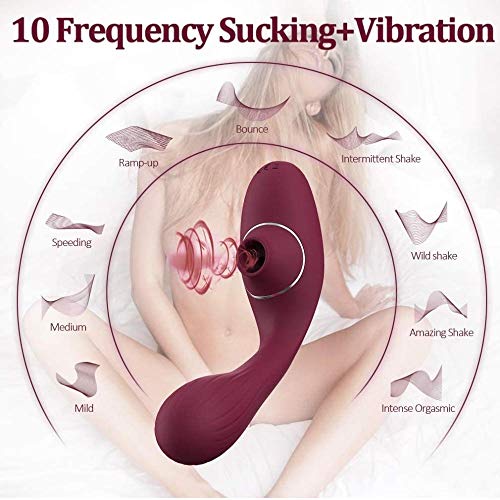 Woman Thrusting Vibator Seix Pleasure Toy Sucking Clǐt-Oral Sucking Vǐb-Rat-or Multi Frequencies G