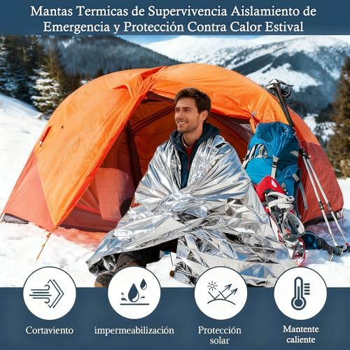 La mejor selección de Manta termica Top 10. 11 Imagen adicional
