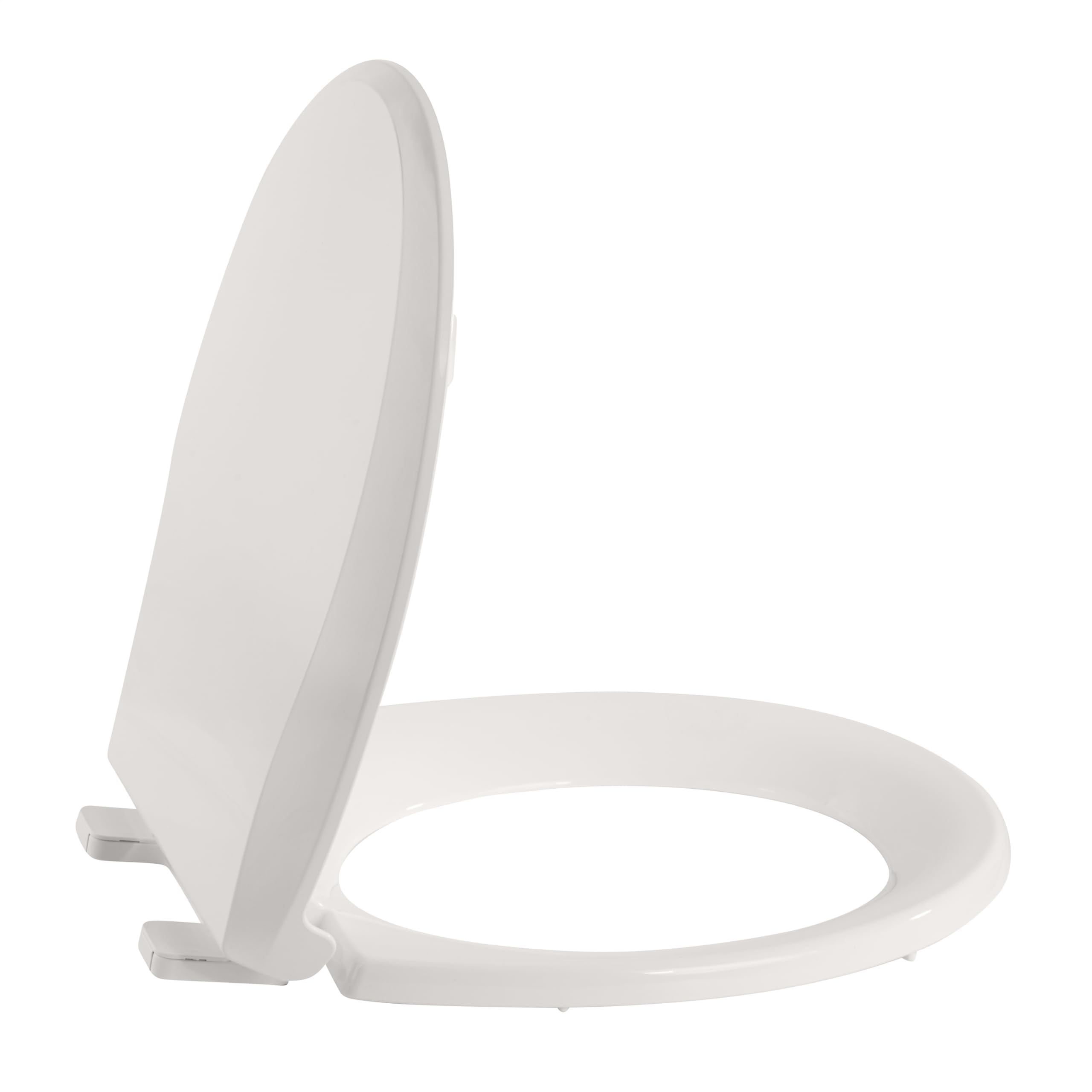 Extended Toilet seat, Quiet Closing lid Easy Installation Almond Colored Plastic hingetight, Adjustable, Lightweight, Durable, Portable, User-Friendly, Compact, Elongated, Slow, Close
