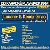 Langue:français CD Karaoké Play-Back Kpm Vol.44 Louane & Kendji Girac