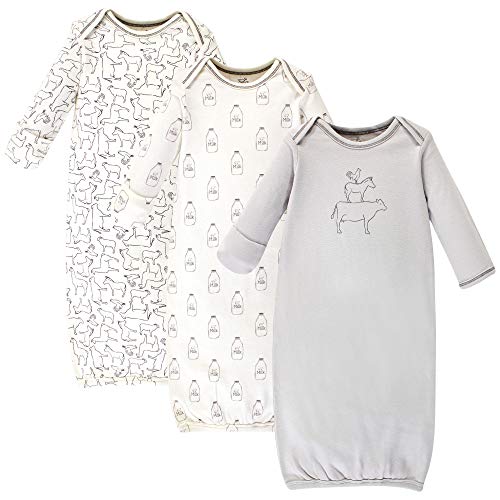 Image of Touched by Nature Unisex Baby Organic Cotton Gowns