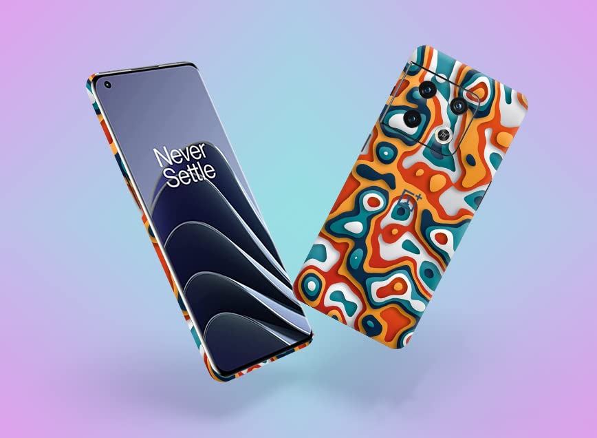 Image of Pour Art Skin Back Protector Film Ultra Thin Scratch Resistant Vinyl (Not Case and Cover) for OnePlus 10 Pro 5G